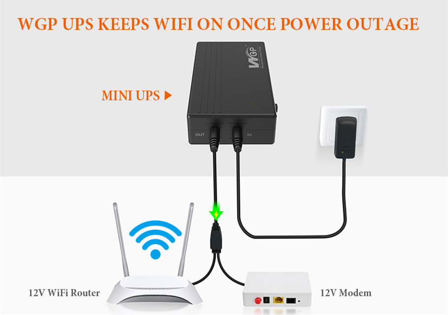 Mini DC UPS
