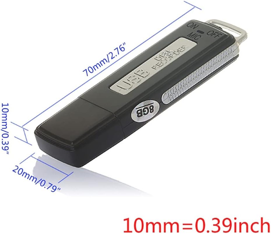SPY-KEY™: L’enregistreur invisible qui garde tout en mémoire