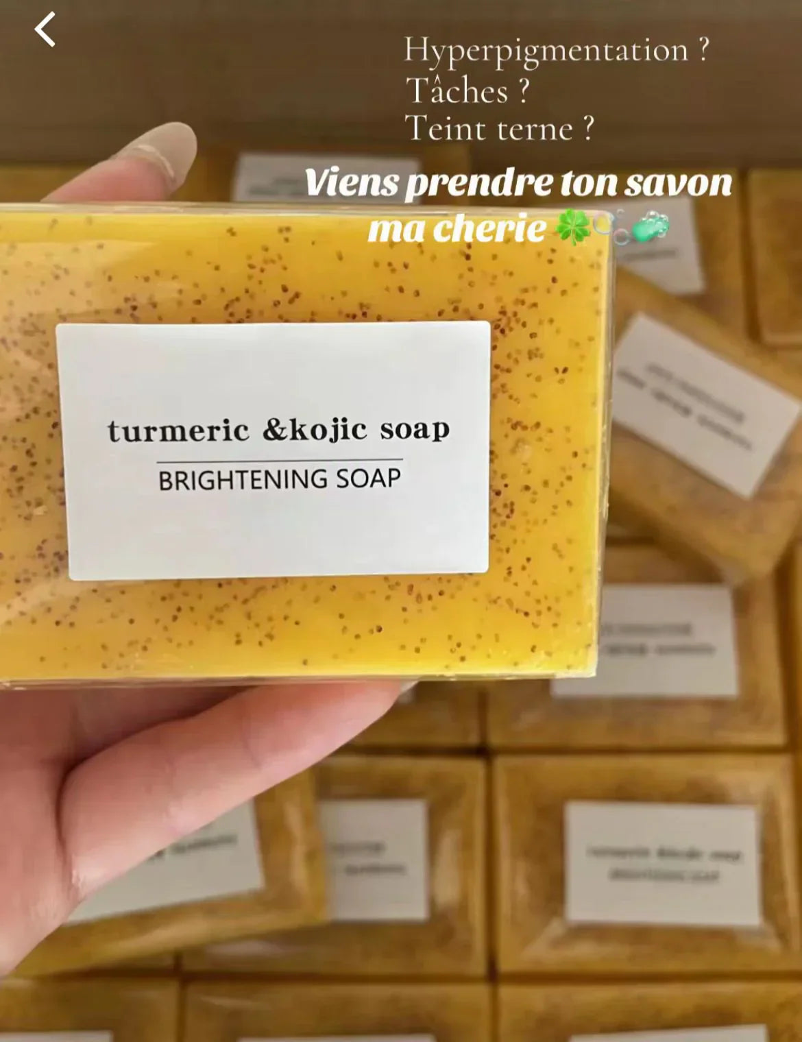 SOAP™: Le Savon Anti-Acné Curcuma & Kojic
