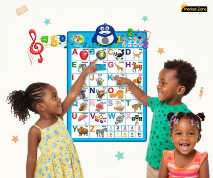 Tableau mural éducatif parlant pour enfants