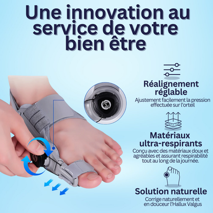 Correcteur d'Orteil Hallux Valgus