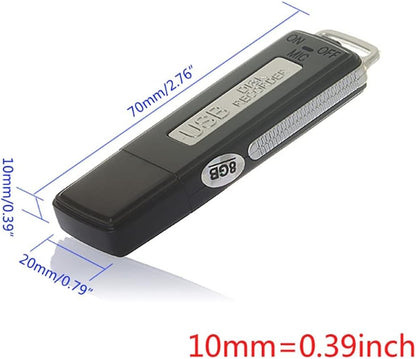 SPY-KEY™: L’enregistreur invisible qui garde tout en mémoire
