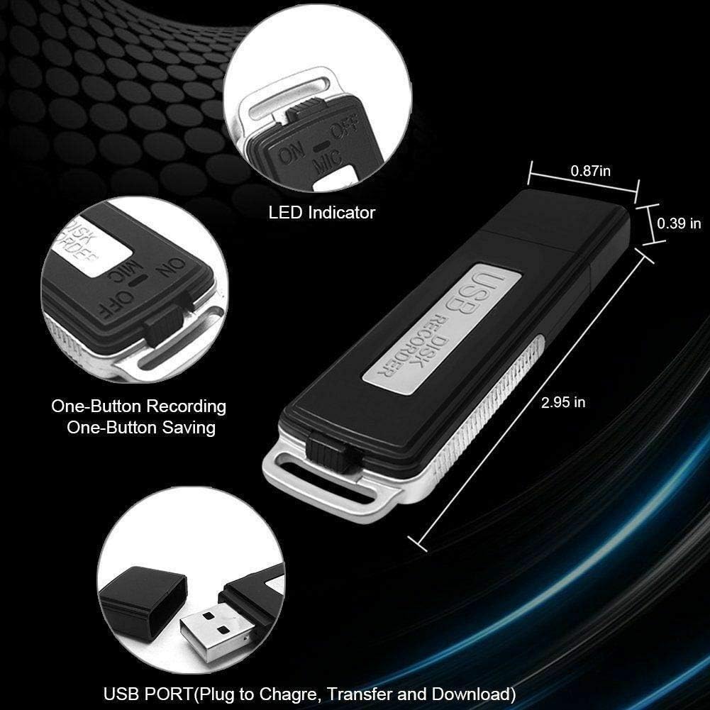 SPY-KEY™: L’enregistreur invisible qui garde tout en mémoire