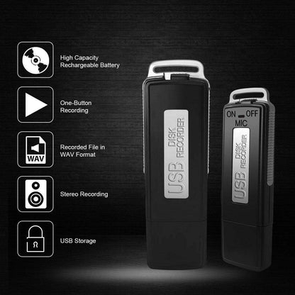 SPY-KEY™: L’enregistreur invisible qui garde tout en mémoire