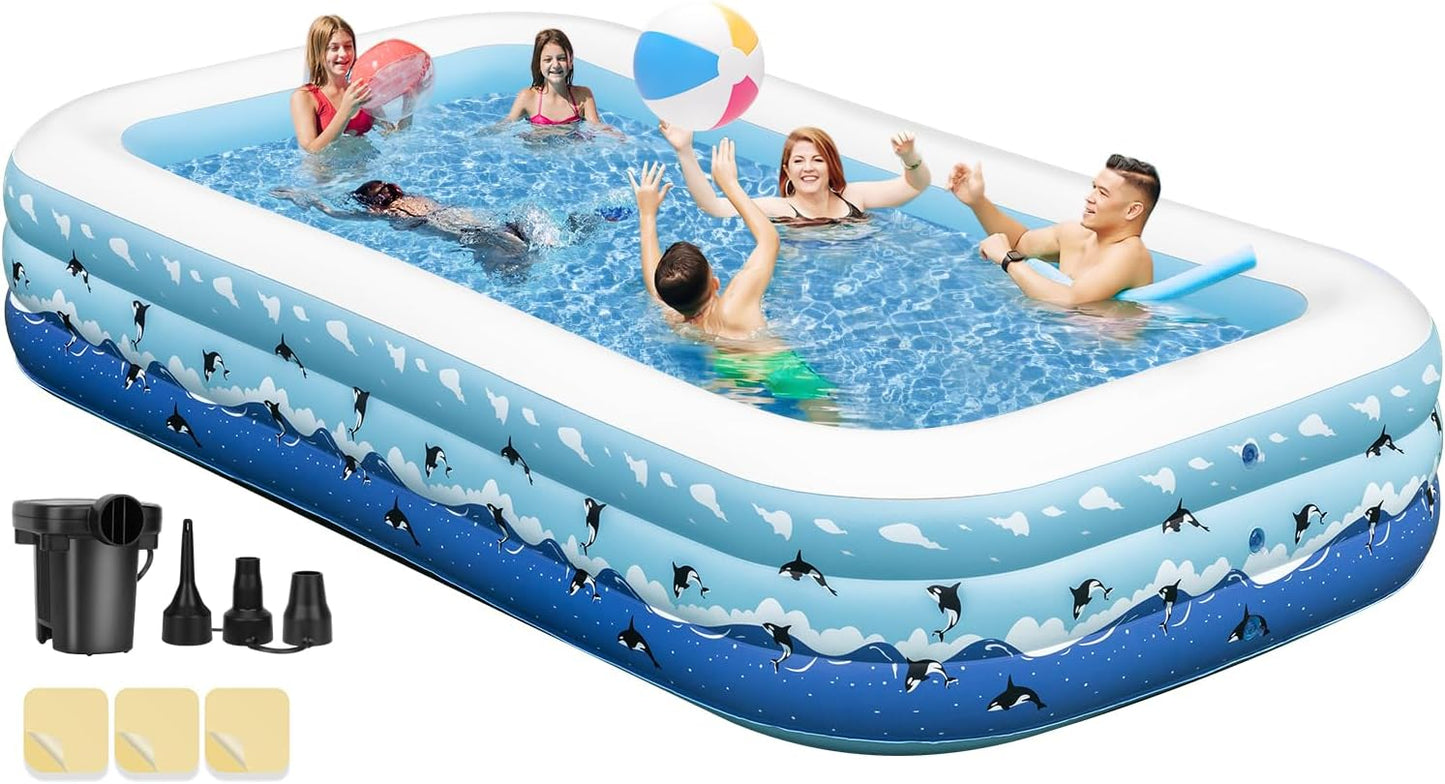 Piscine gonflable familiale