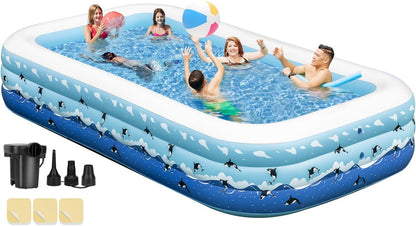 Piscine gonflable familiale