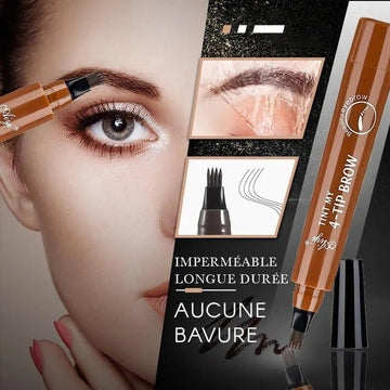 Stylo à sourcils 4 pointes