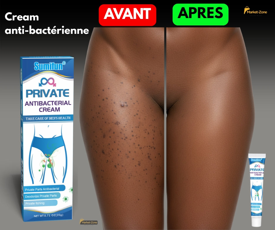 Crème Antibactérienne Intime