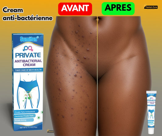 Crème Antibactérienne Intime