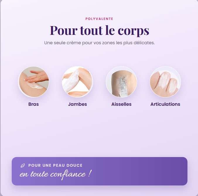 Crème Dépilatoire Peau Lisse Sans Effort  : 1 acheté = 1 offert ! Promo 12h