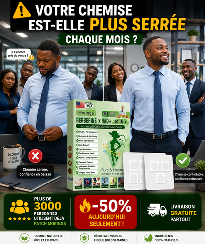 Patch Moringa Minceur &amp; Énergie