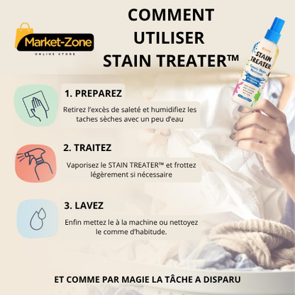 STAIN TREATER™ : Le Spray Détachant Instantané
