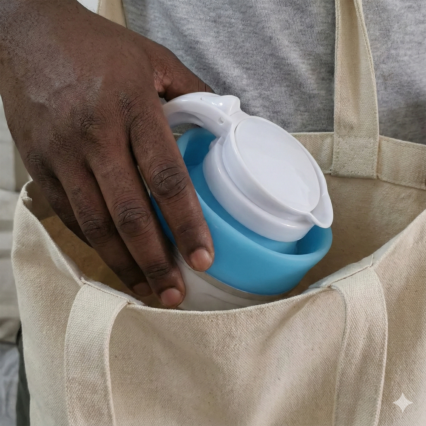 Chauffe-eau pliable