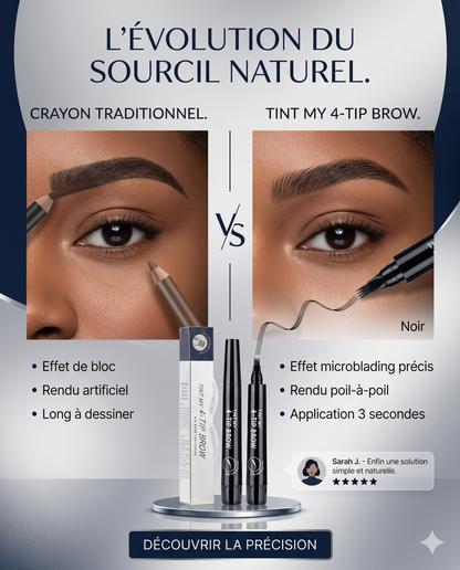 Crayon à sourcils permanent ( 1 acheté=1 offert)