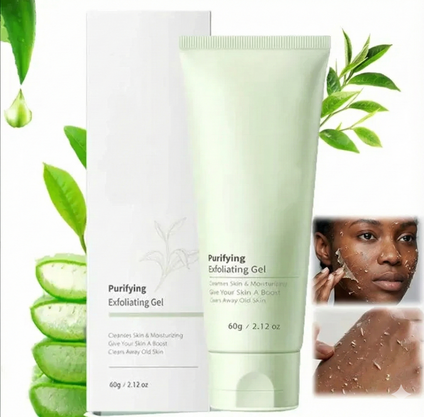 CLEAN™: Gel Exfoliant Purifiant - Teint Unifie & Peau Lisse Gabon