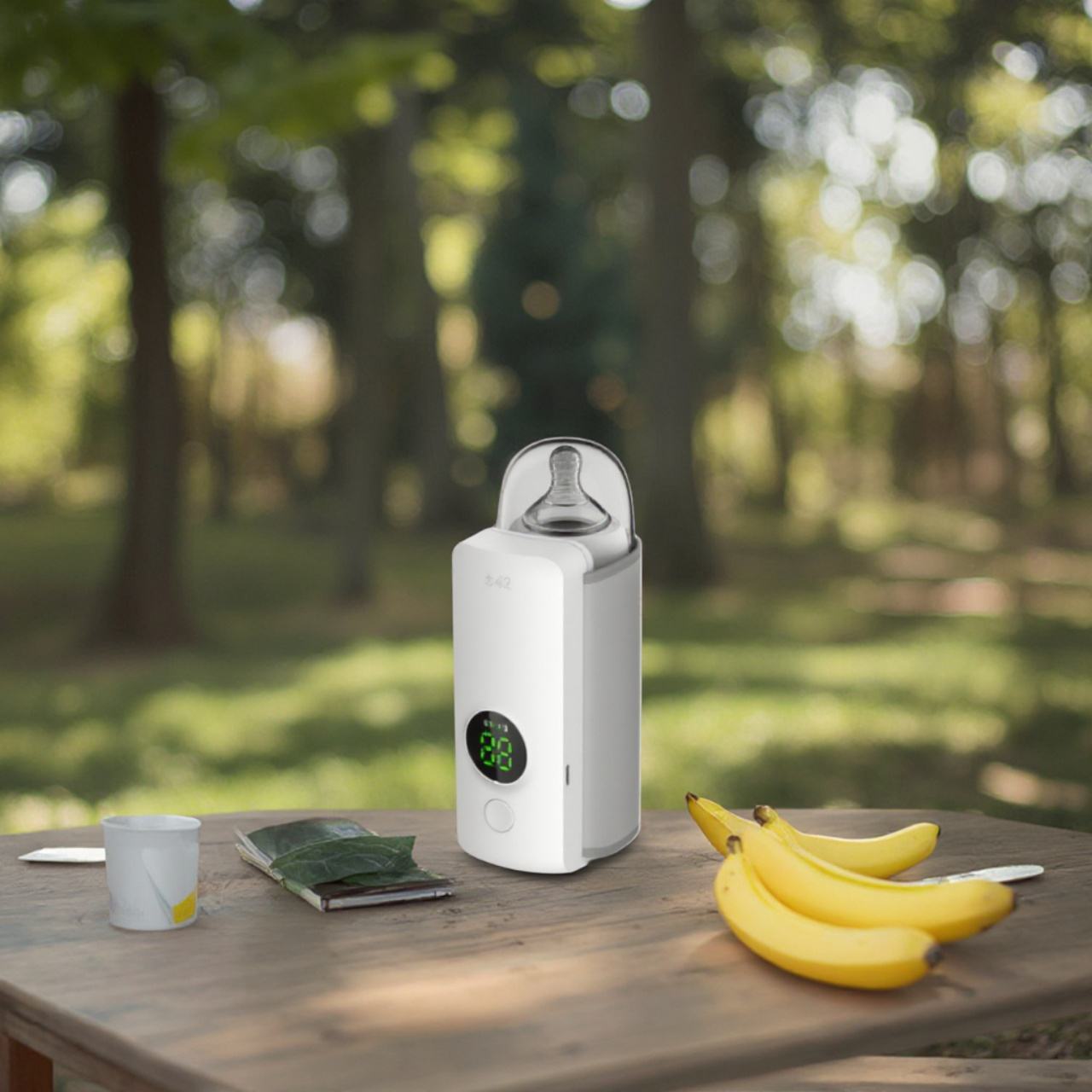 chauffe-biberon portable rechargeable