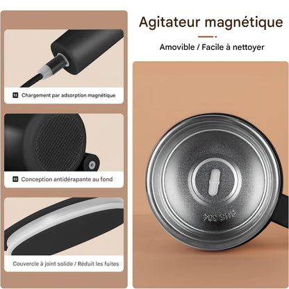 Tasse Auto-Mélangeuse Magnétique