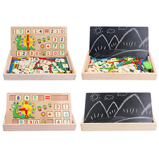 SMART™: Coffret Educatif en Bois qui rend les maths faciles & amusantes