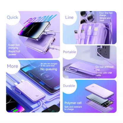 Batterie Externe 5 en 1