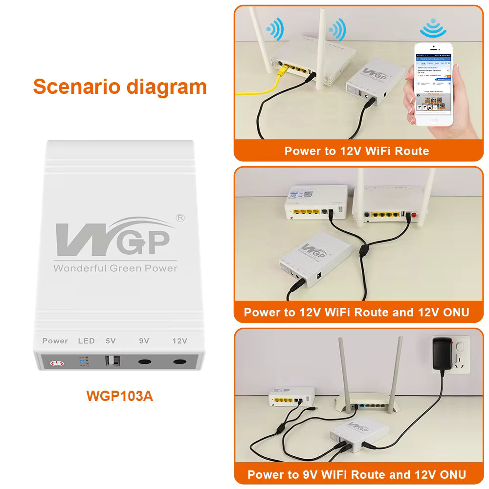 Mini DC UPS