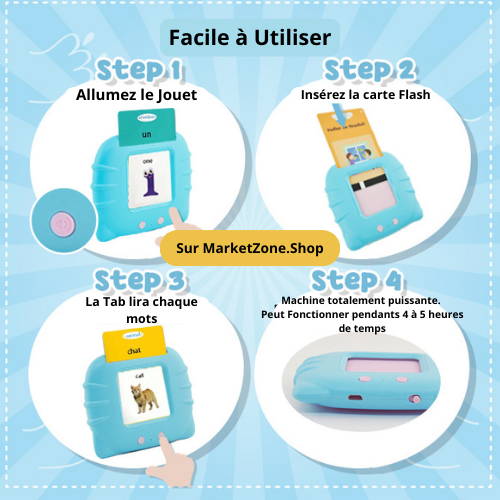 ELECTRO-TAB™: Le Jouet Éducatif Intelligent – L'apprentissage Loin des Ecrans