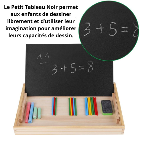 SMART™: Coffret Educatif en Bois qui rend les maths faciles & amusantes