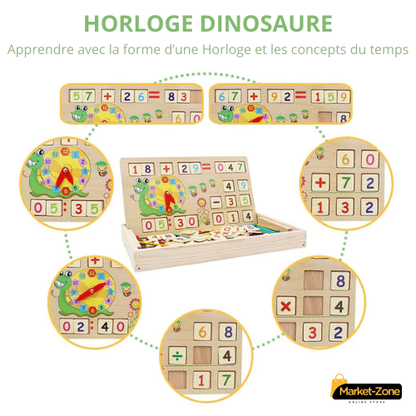 SMART™: Coffret Educatif en Bois qui rend les maths faciles & amusantes