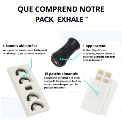 EXHALE™ : BANDE NASALE  ANTI RONFLEMENT