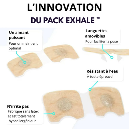 EXHALE™ : BANDE NASALE  ANTI RONFLEMENT