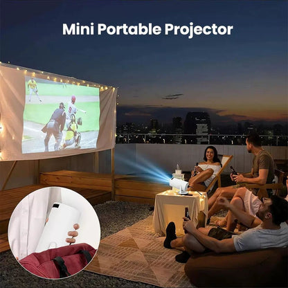 PROJECTEUR 4K BLANC + CONSOLE GAMING