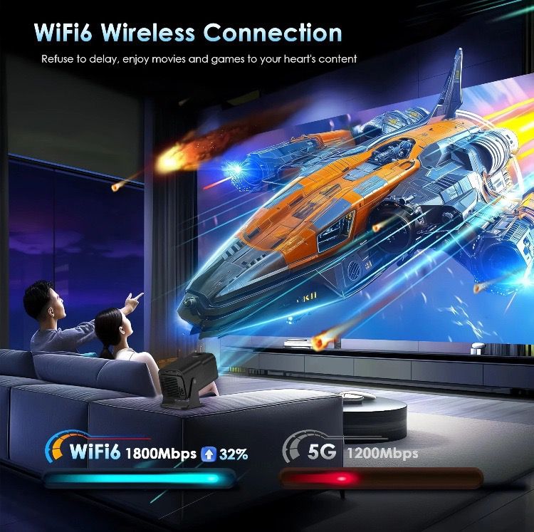 PROJECTEUR ULTRA HD + CONSOLE GAMING