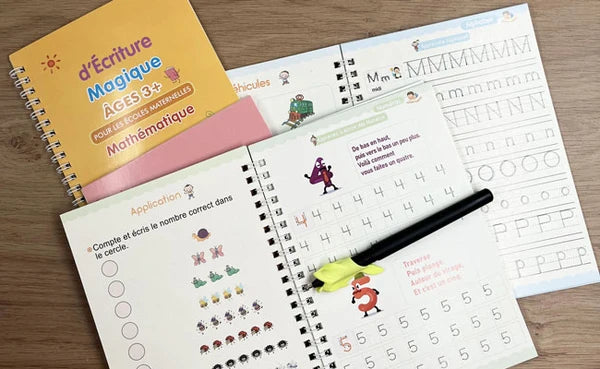 Pack Éducatif Premium : Livres Magique + Ardoise Magique