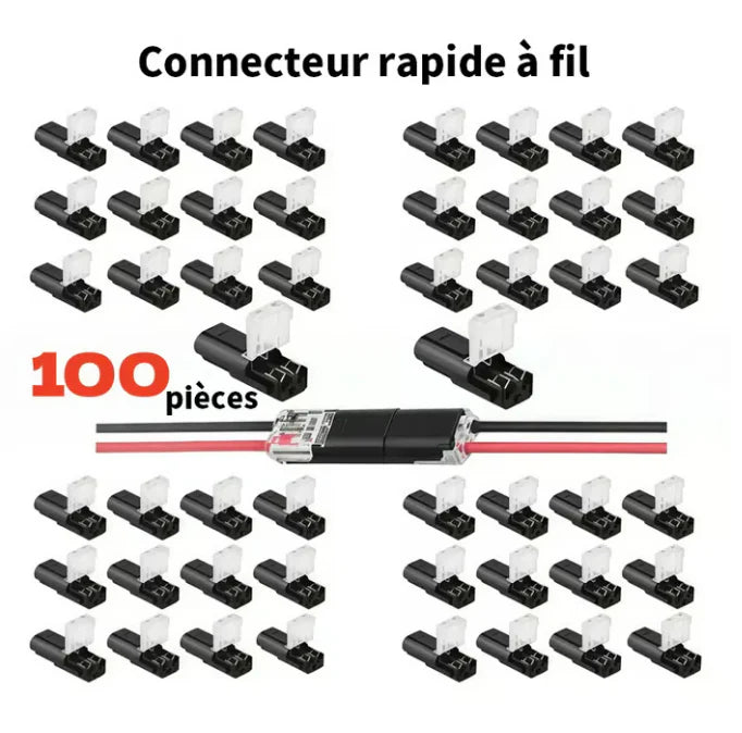 Connecteurs LED Sans Soudure – Installation Rapide & Sécurisée