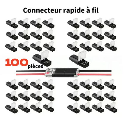 Connecteurs LED Sans Soudure – Installation Rapide & Sécurisée
