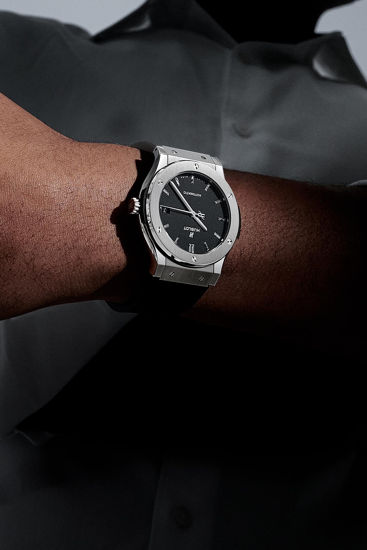 HUBBLOT™ : L'Élégance Intemporelle - La montre Suisse Classic Fusion