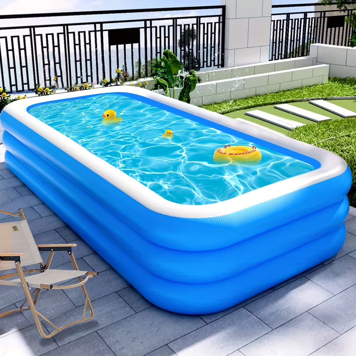 Piscine gonflable familiale