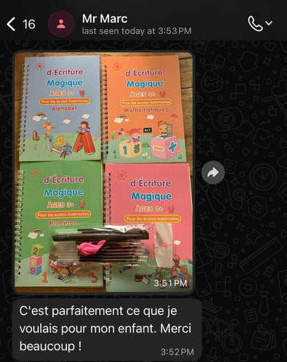 Pack Éducatif Premium : Livres Magique + Ardoise Magique