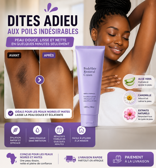 Crème Dépilatoire Peau Lisse Sans Effort  : 1 acheté = 1 offert ! Promo 12h