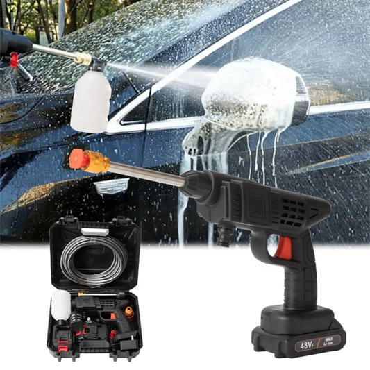 Pistolet de Lavage à Pression Sans Fil — Lavez Tout, Partout !
