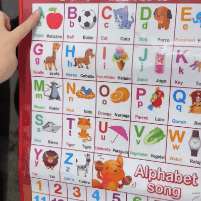 Mon Premier Professeur™ - Tableau Mural Interactif et Parlant